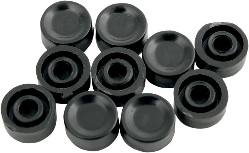 Handlebar Switch Button Caps - Horn/Start - Short - Black