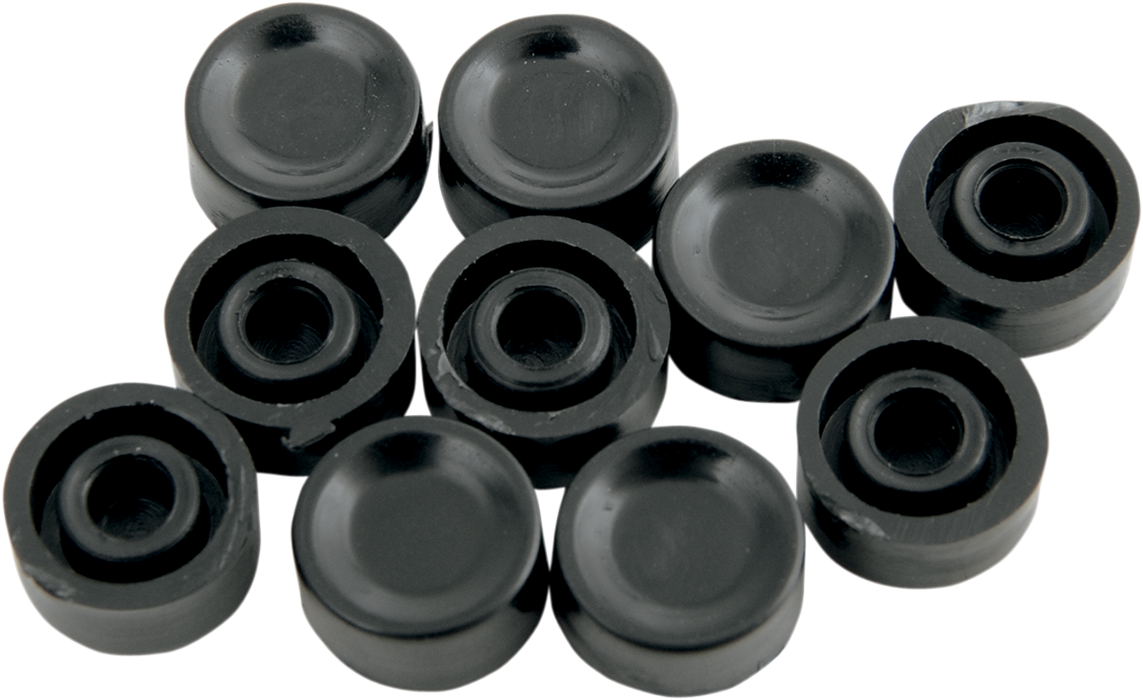 Handlebar Switch Button Caps - Horn/Start - Short - Black