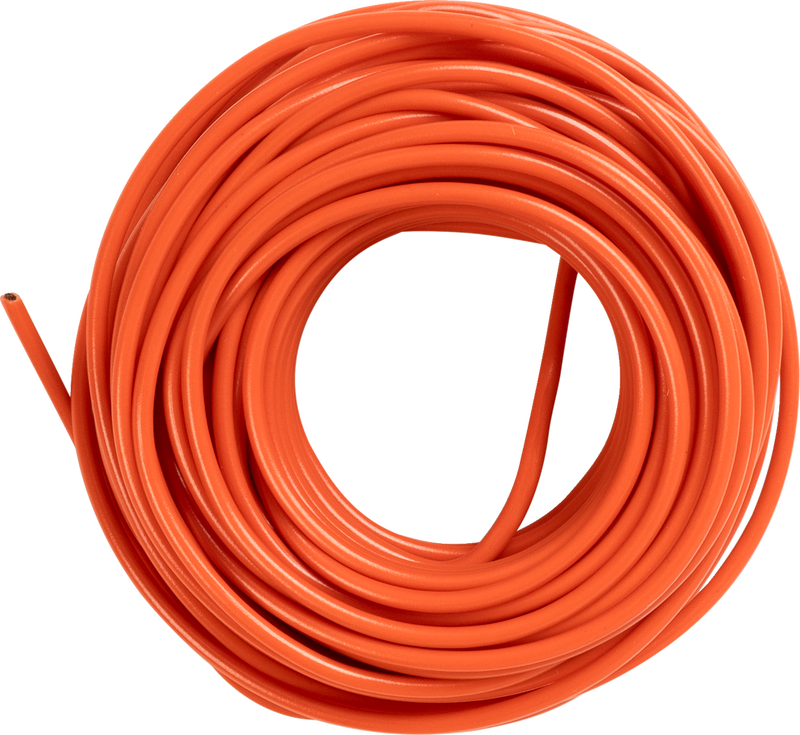 35' Wire Spool - 16 Gauge - Orange
