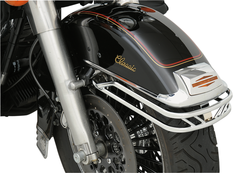 Front Fender Rail - Chrome - FLH '83-'13