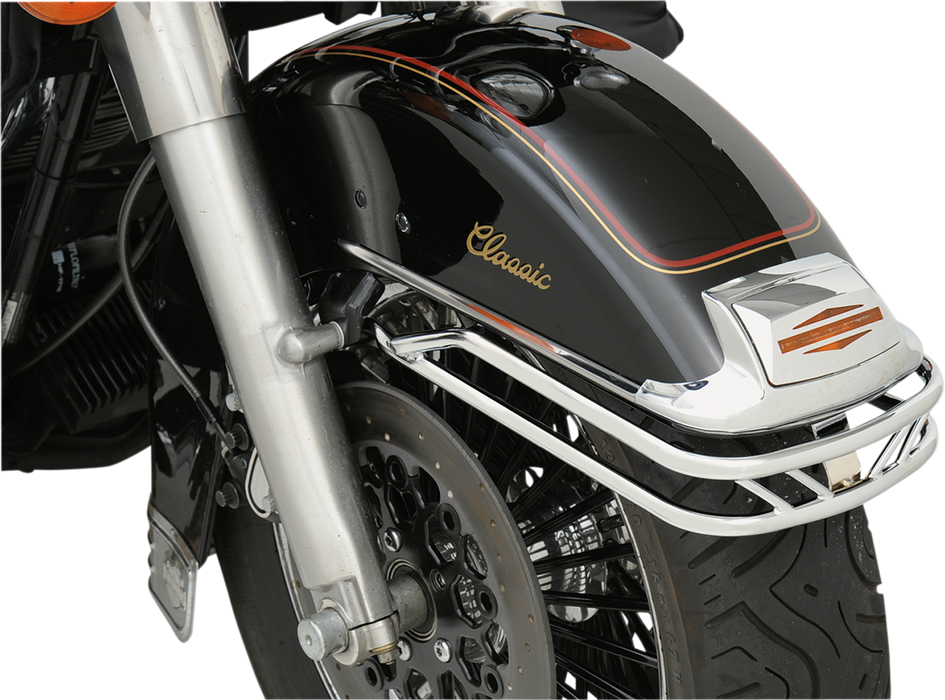 Rear Fender Rail - Chrome - FLH '83-'08