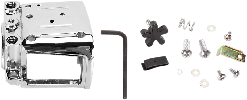Handlebar Switch Housing Kit - Right - Lower - Chrome