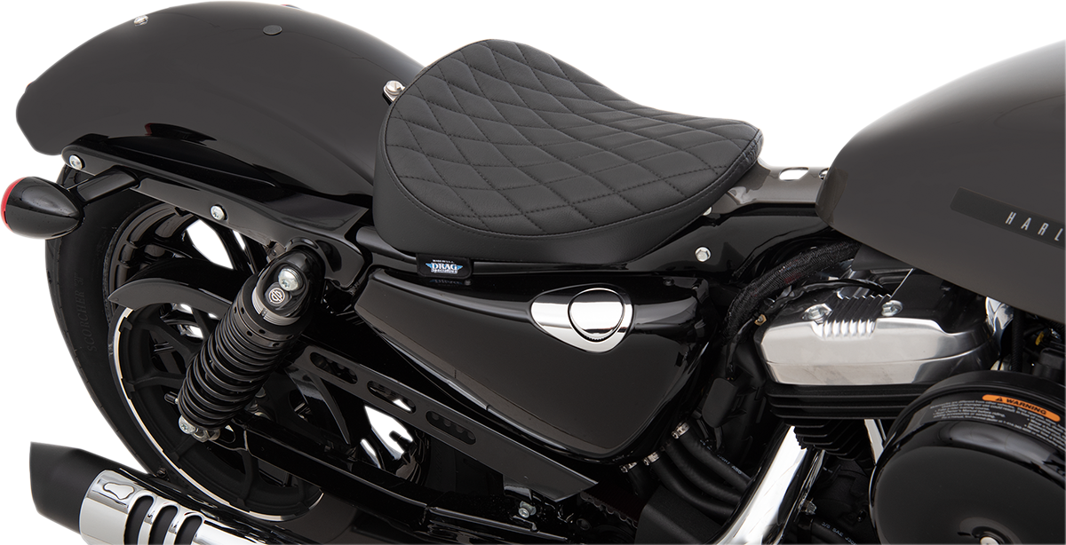Bobber Solo Seat - Diamond Sitch - Vinyl - XL '10-'22