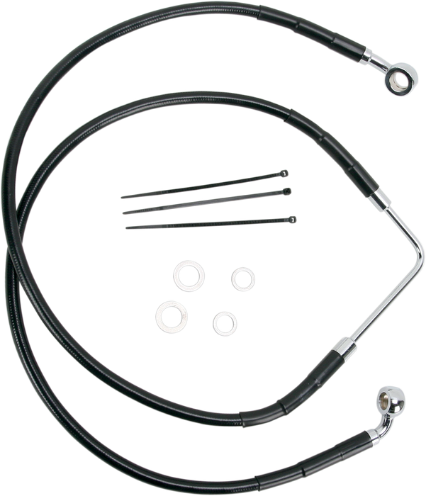 Brake Line - Front (Upper) - Black