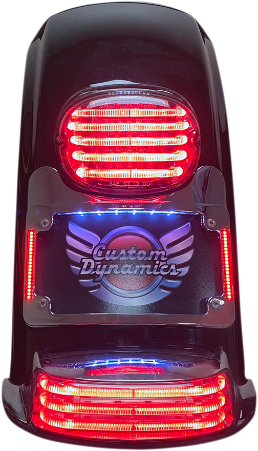 License Plate Frame/Turn Signal Eliminator - Chrome