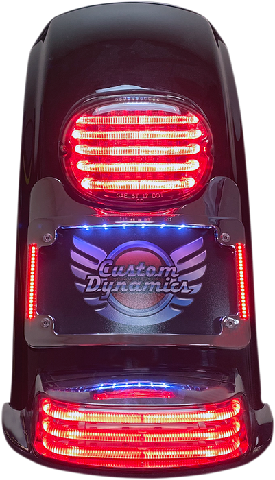 License Plate Frame/Turn Signal Eliminator - Chrome