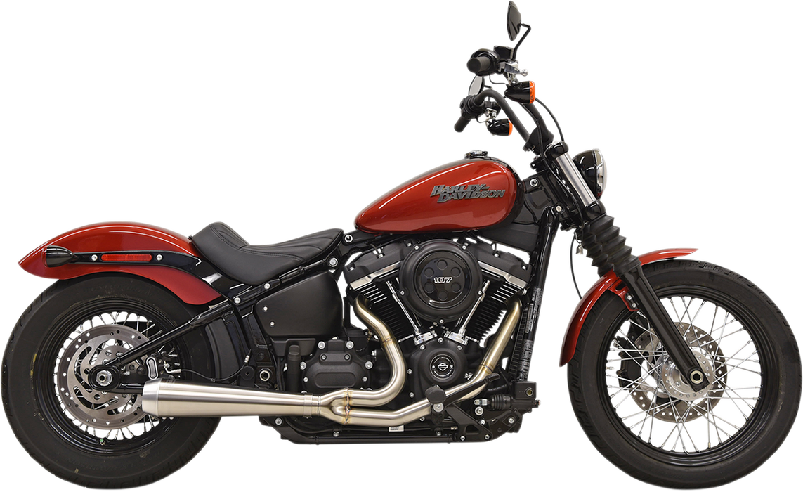 BASSANI ROAD RAGE 3 2-1 STAILNESS FOR 18+ SOFTAIL MODELS