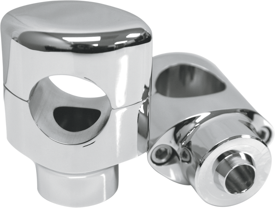 Big Buffalo 1-1/2" Springer Handlebar Riser Kit - Chrome