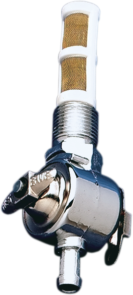 Early-Style Fuel Petcock - Straight - 3/8" NPT