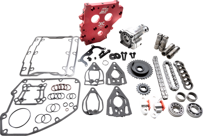 Hydraulic Cam Chain Tensioner Conversion Kit - Factory Style Camshaft - '99-00 TC