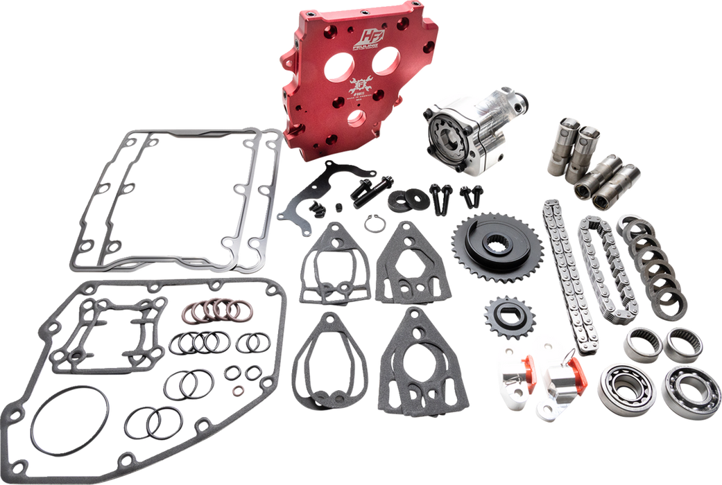 Hydraulic Cam Chain Tensioner Conversion Kit - Factory Style Camshaft - '99-00 TC