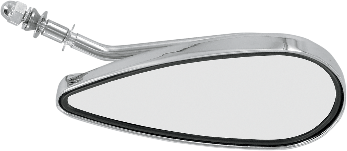 Mirror - Side View - Teardrop - Chrome - Left - Each