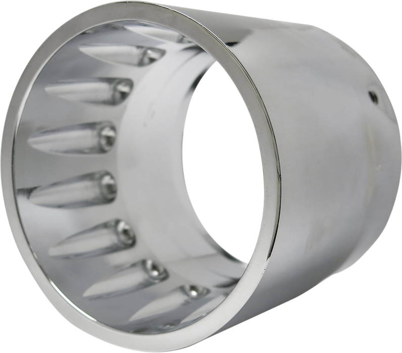 4" End Cap - Polished - Slash