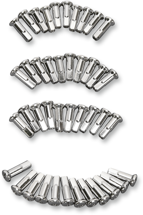 Spoke Nipples - Chrome - Standard
