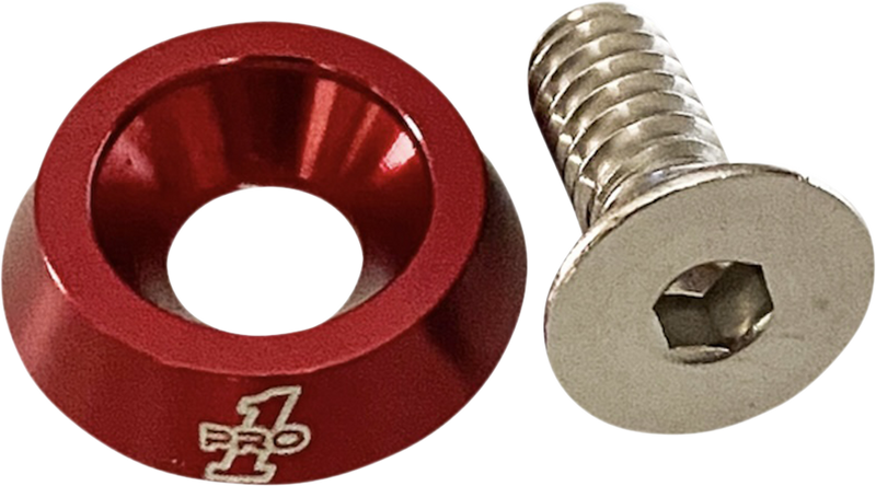 Seat Bolt - 1/4"-20 - Red