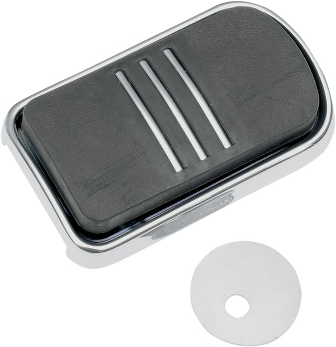 Sweeper Brake Pedal - Black/Chrome - FL