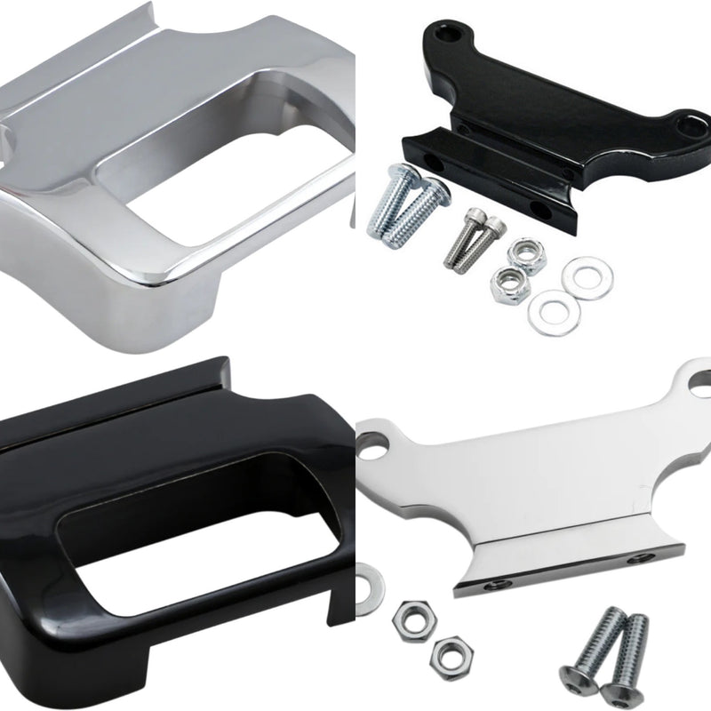 LA Choppers t-bar gauge mounts