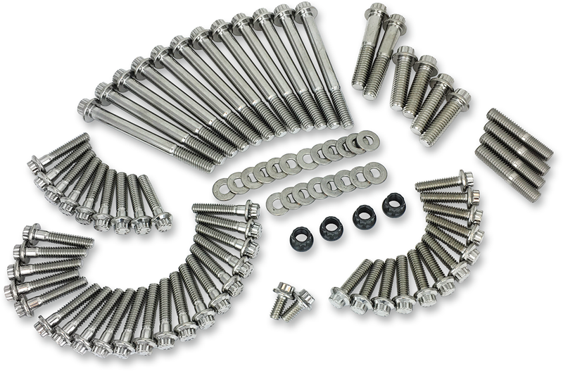 Fastener Kit - External Engine - 12-Point - M8