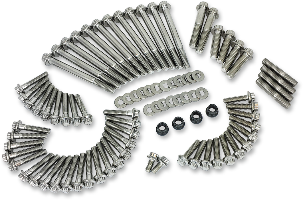 Fastener Kit - External Engine - 12-Point - M8