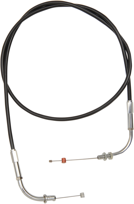 Black Vinyl Idle Cable for Victory - '03-'07