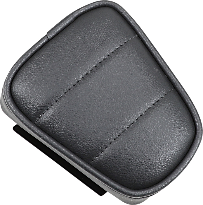 Tapered Backrest Pad - Double Diamond - Black Stitch
