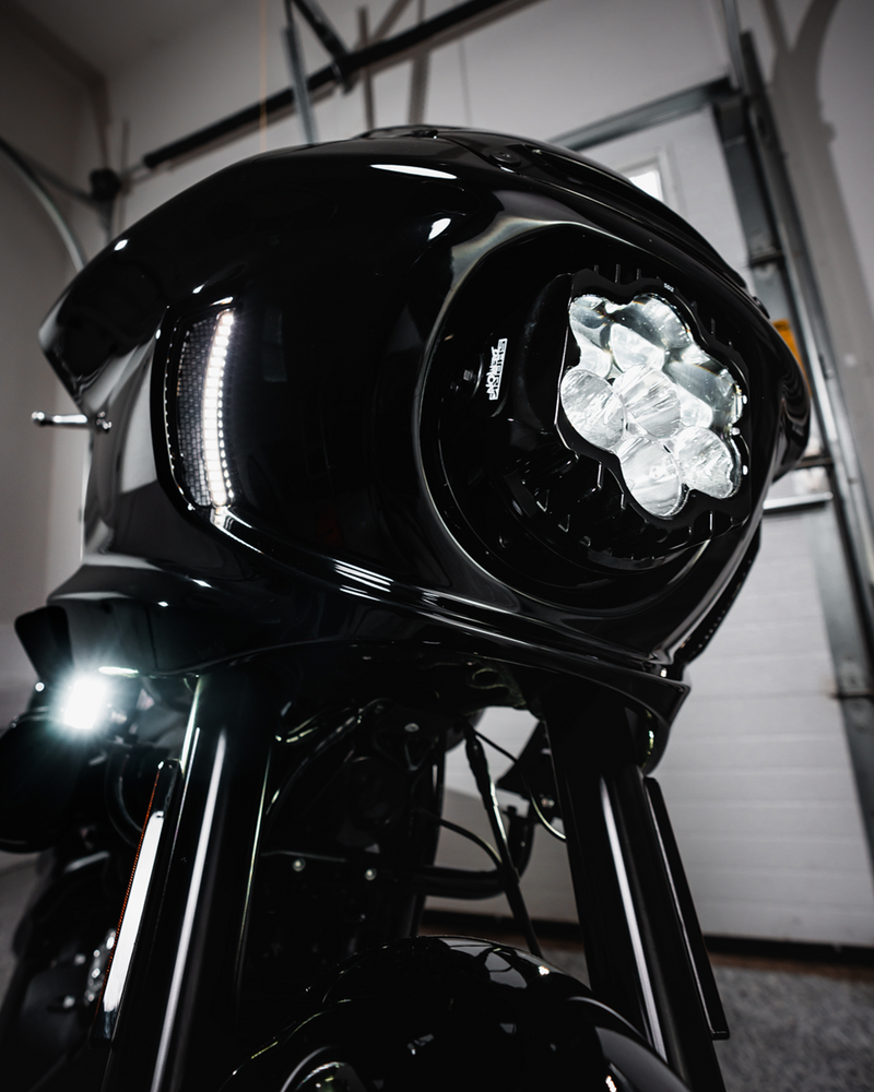 Shark Demon 2 Headlight kit for Low Rider ST