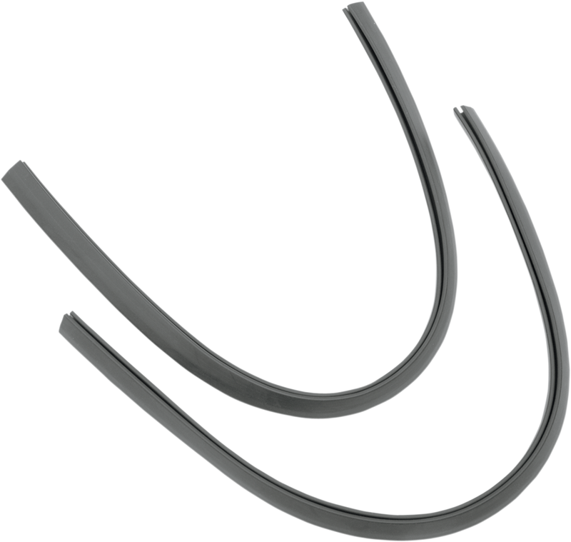 Rubber Trim For Dash Housing - Black