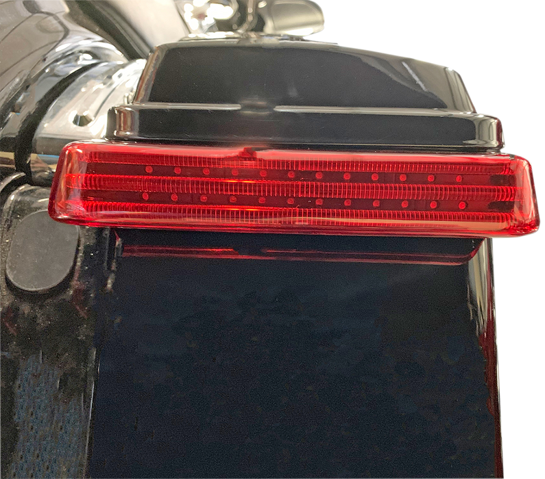 Saddlebag LED Lights - Sequential - Black/Red