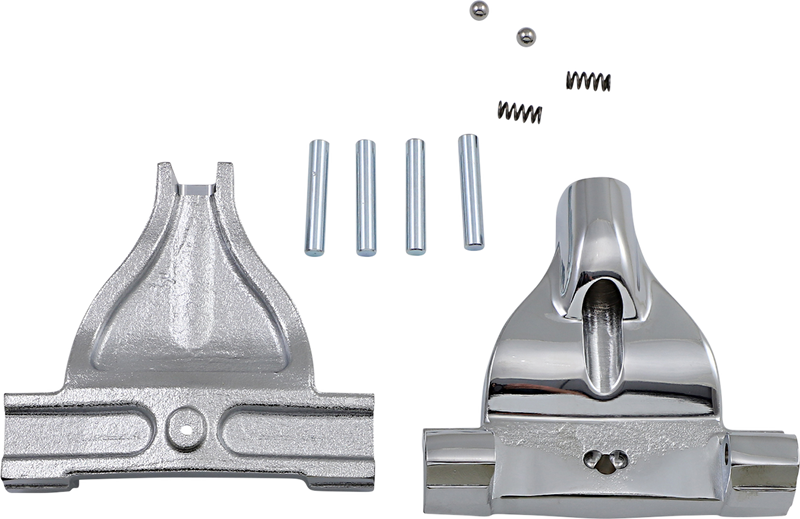 Passenger Floorboard Mount - Chrome