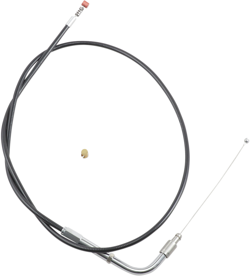 Black Vinyl Idle Cable - 32" Length