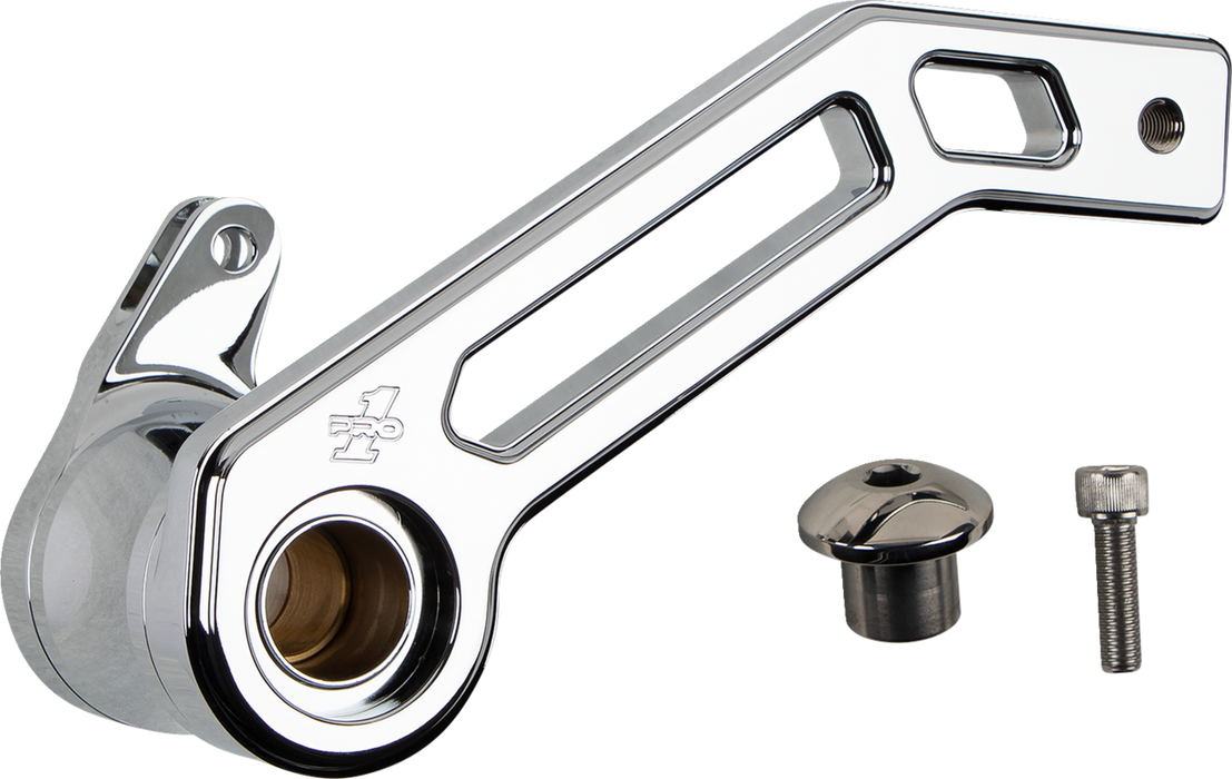 Touring T-Rex Shorty Brake Arm - Chrome - '14-'22 FLHT