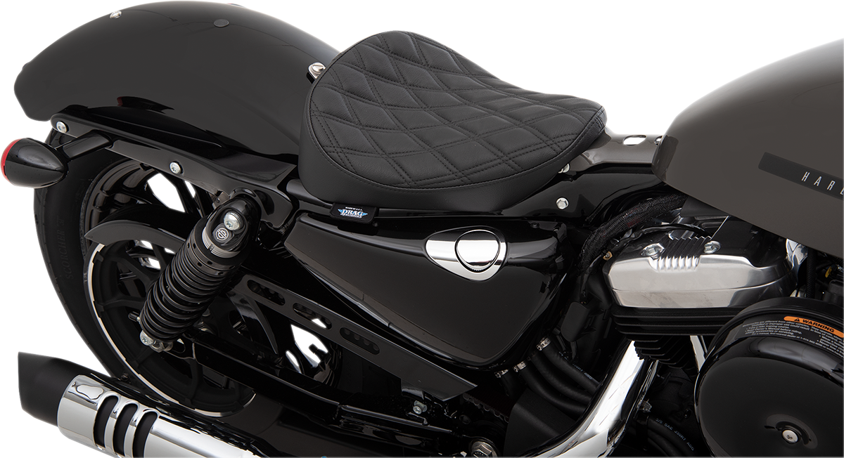 Bobber Solo Seat - Double Diamond - XL '10-'22