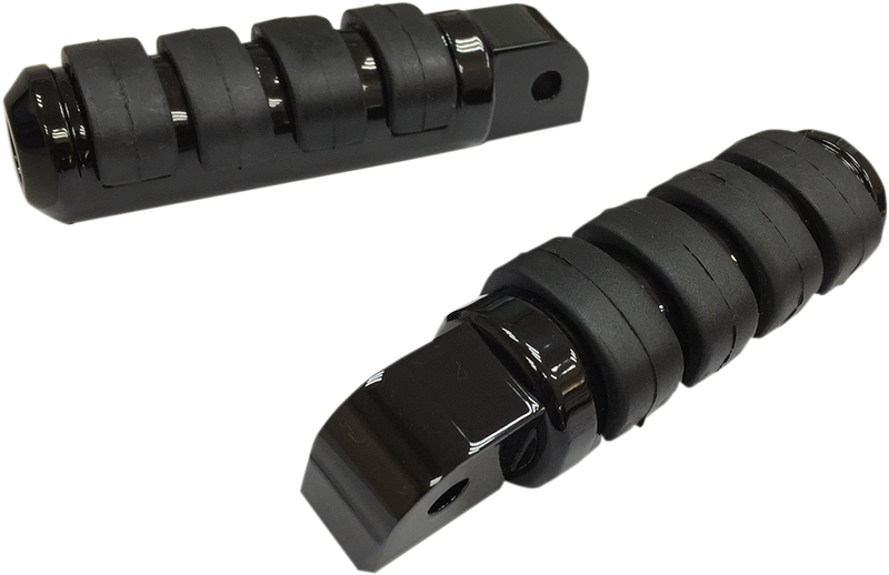 Soft Ride Foot Pegs - Large - Black - FL/FX