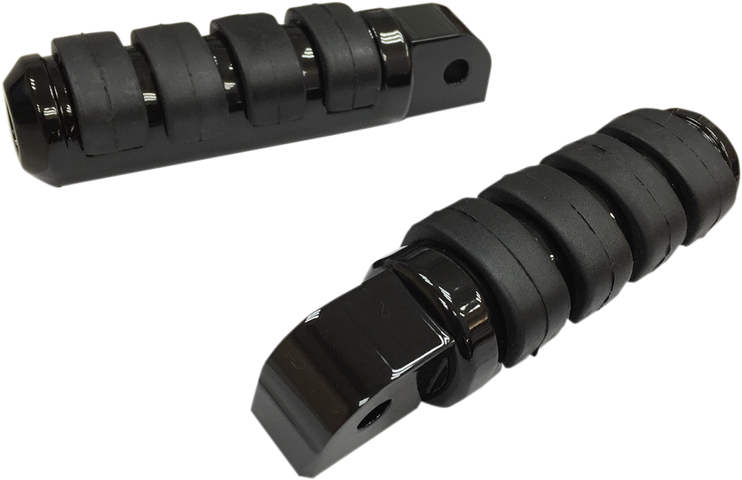 Soft Ride Foot Pegs - Large - Black - FL/FX