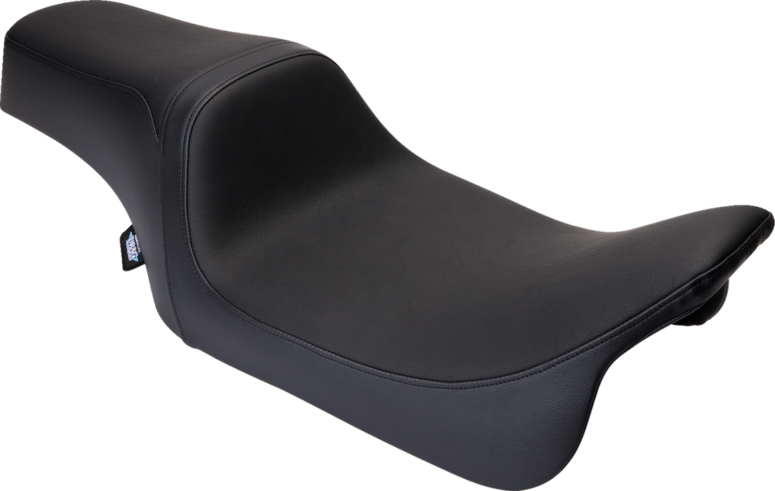 Predator 1Up Seat - Vinyl - Black - Smooth - FLH '08-'23