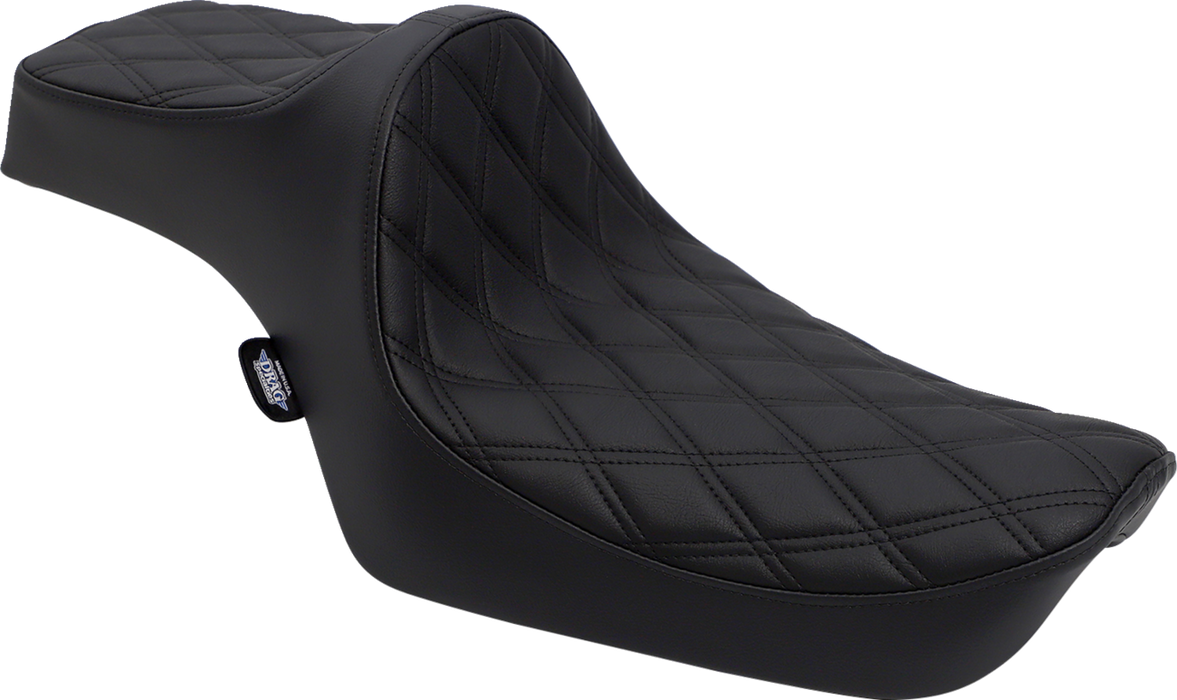 Predator III Seat - Double Diamond - Black Stitching - XL '82-'03