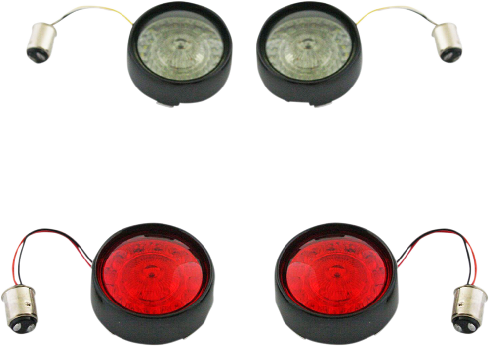 Full Bullet Turn Signal Conversion Kit - Black