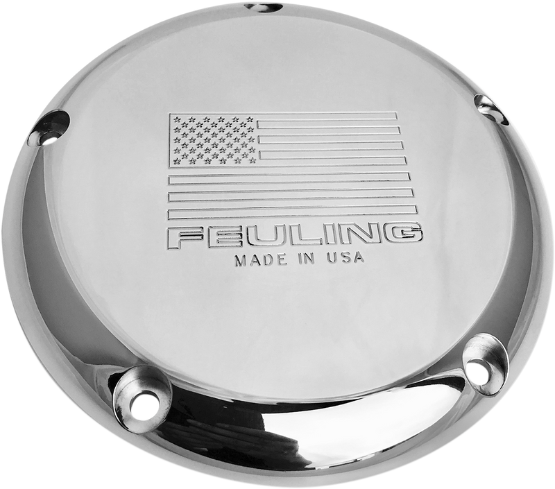 American Derby Cover - Polished - Twin Cam