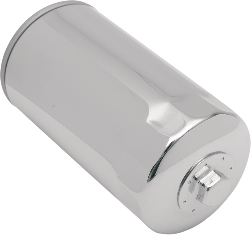 Magnetic Ring Oil Filter with Nut - Chrome - 5-1/2"