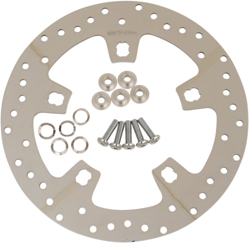 Front Rotor - 11.5" - Polished