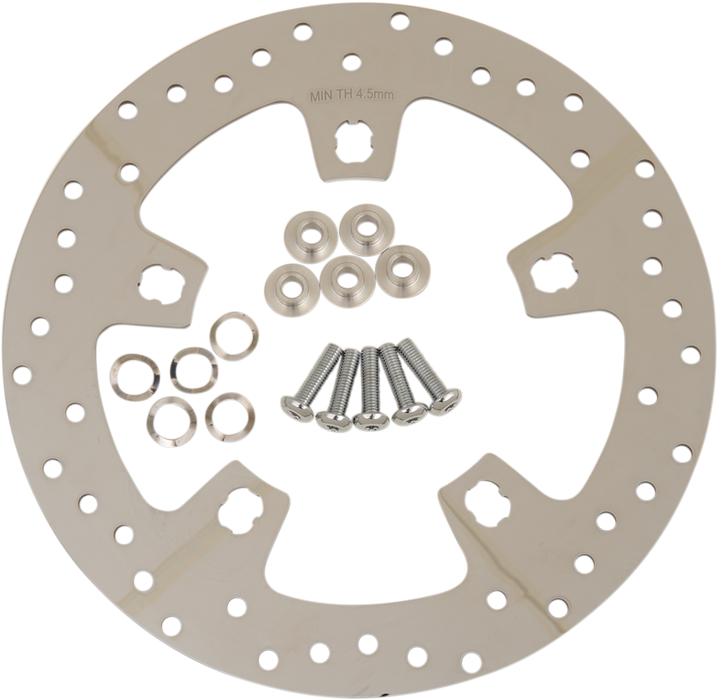 Front Rotor - 11.5" - Polished
