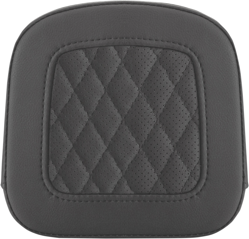 Sissy Bar Pad - Lattice Stitched - Black - FL '97-'23