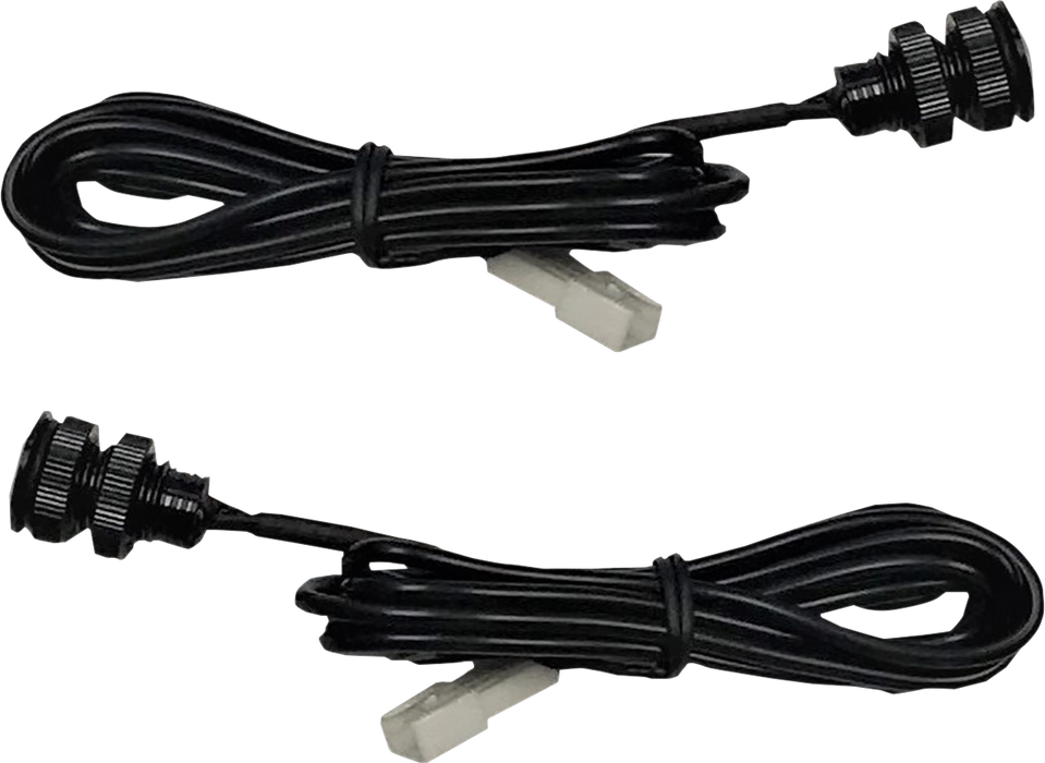 LED Lights - Red - Black