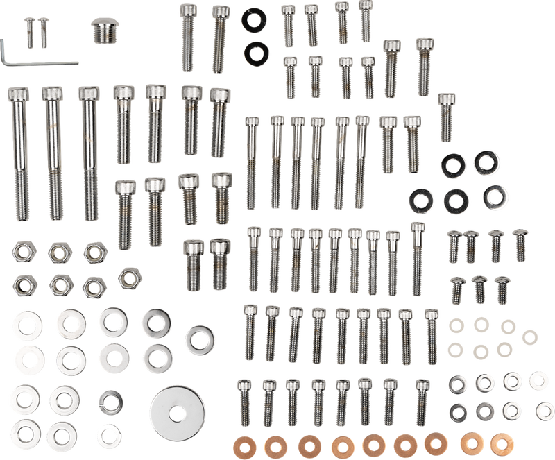 Bolt Kit - Complete Motor - Knurled/Socket-Head - '87-'94 FXR/Touring