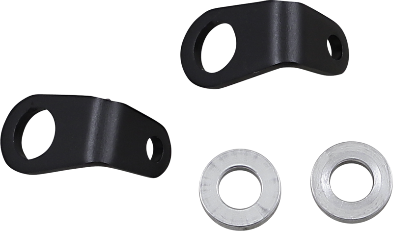 Mount - Micro Turn Signal - L-Bracket - Black