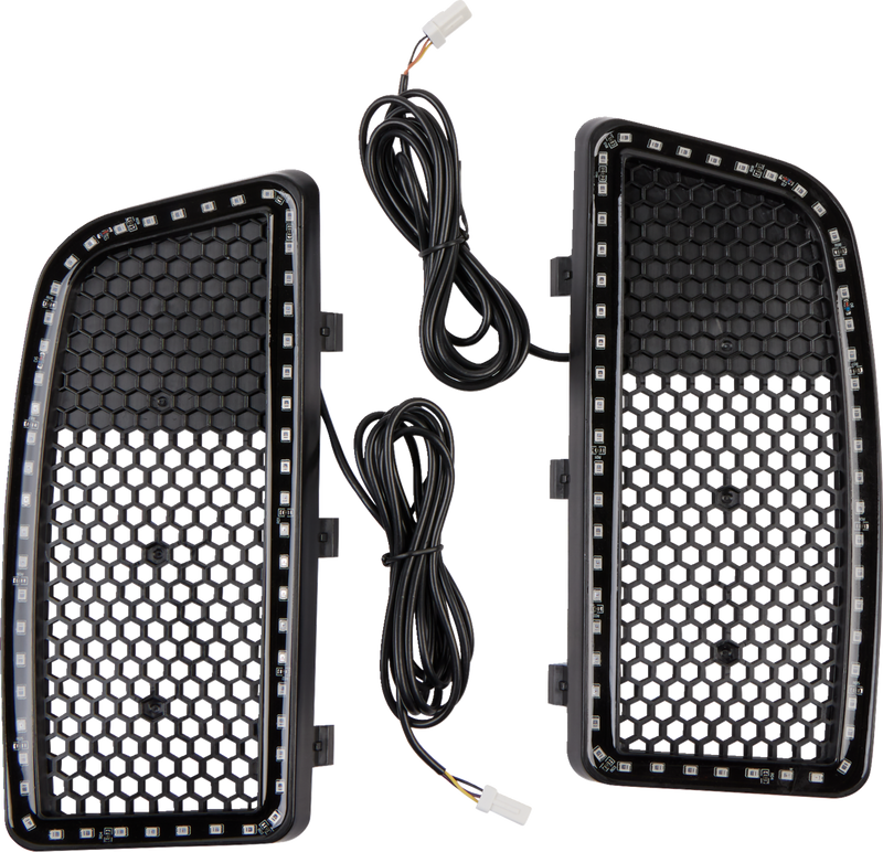LED Light Inserts - Lower Fairing - Amber