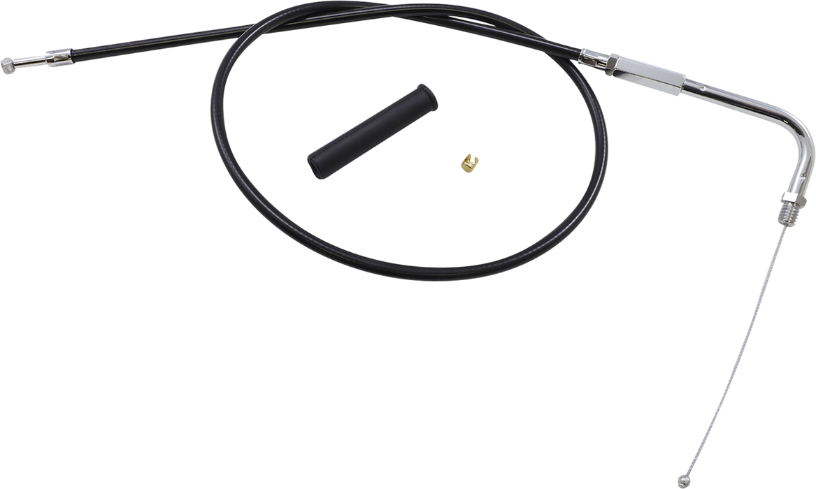 Black Vinyl Throttle Cable - 30"