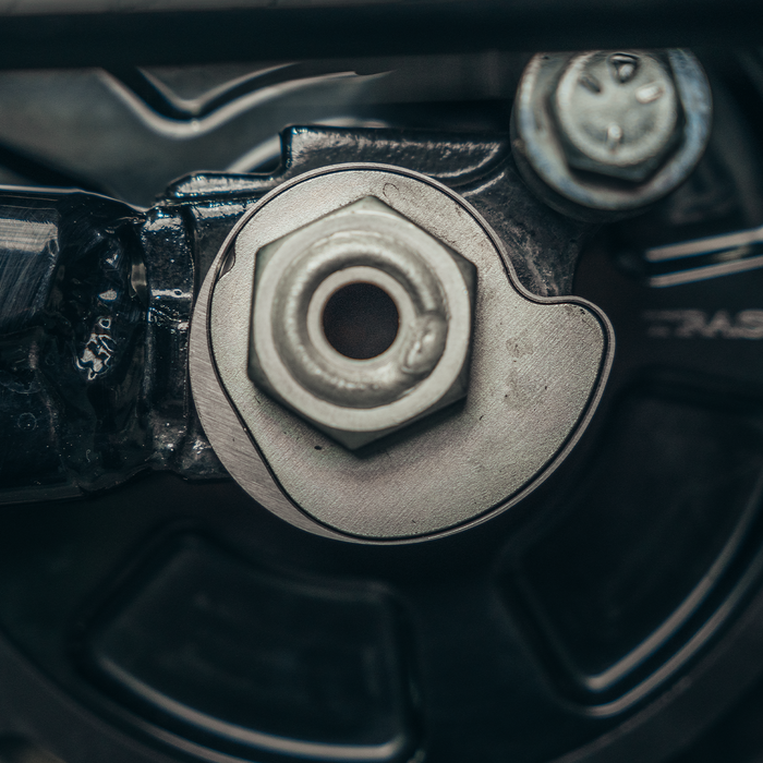 Trask Axle Adjusters Installed