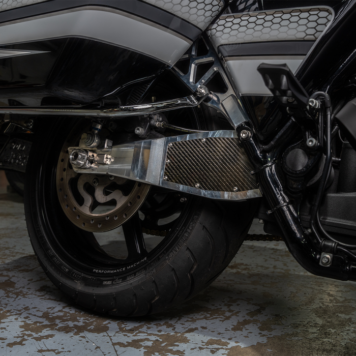Trask Billet Assault Swingarm for Harley-Davidson Road Glide