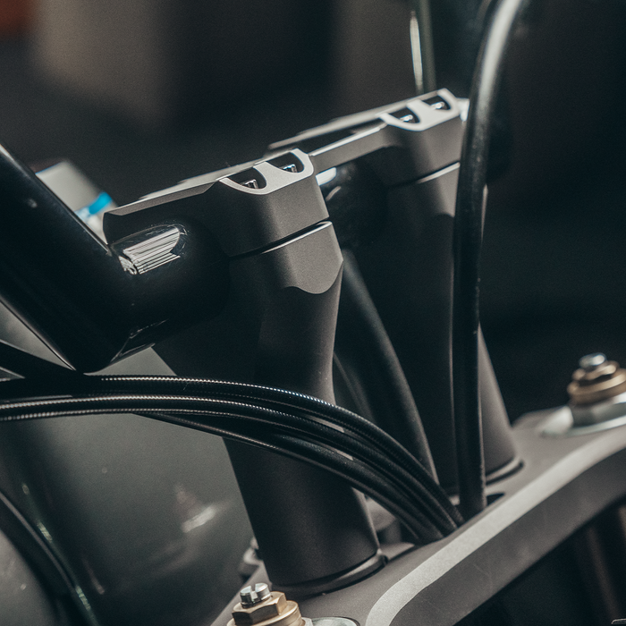 Trask Assault Risers - Matte Black